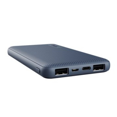 Powerbank Trust Urban Primo Eco 10000 Azul Ultradelgado 10000mAh USB-C y 2x USB-A