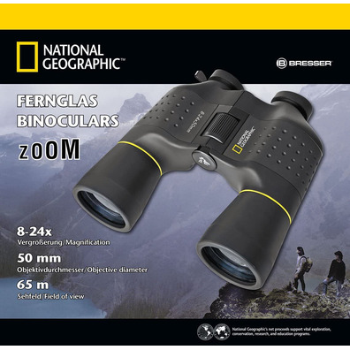 Prismáticos Bresser National Geographic 8-24x50 Zoom