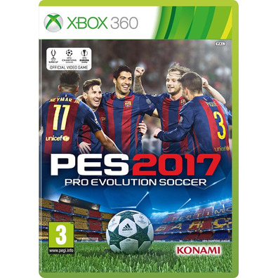 Pro Evolution Soccer 2017 Xbox 360