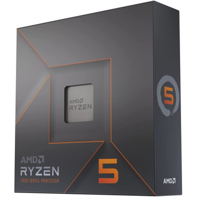 Procesador AM5 AMD Ryzen 5 7600X 4.7 GHz Box