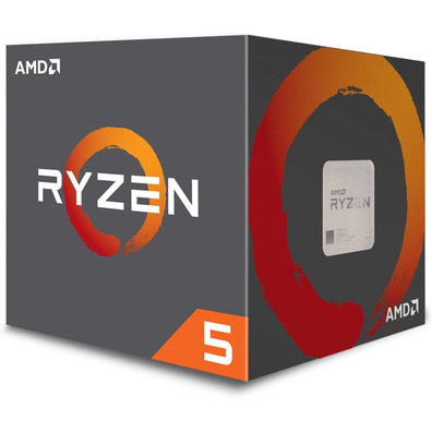 Procesador AMD AM4 Ryzen 5 2600 3.4 GHz