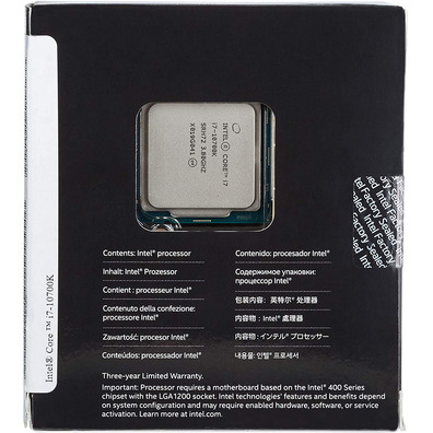 Procesador Intel Core i7-10700K Avengers Edition 3.80 GHz LGA 1200