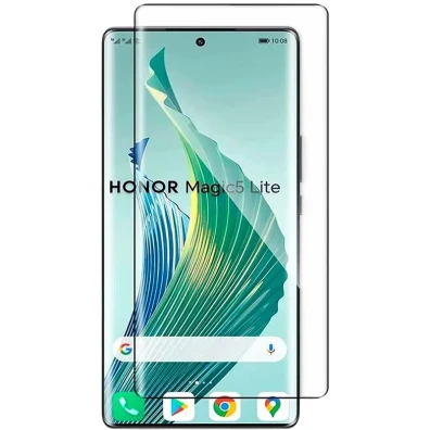 Protector de Cristal Templado Full Screen 3D Honor Magic5 Lite - Marca CROCOCASE