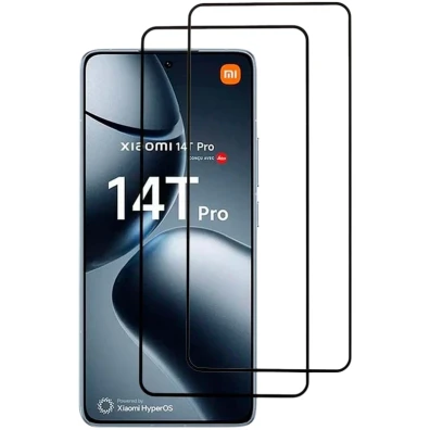 Protector de Cristal Templado Xiaomi Poco X7 Pro 14T 14T Pro Full Screen 3D - Pack x2