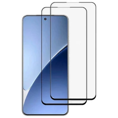 Pack x2 Protector de Cristal Templado Xiaomi 15 Pro 5G Full Screen 3D - Marca CROCOCASE