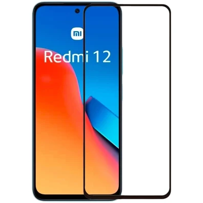 Protector de Cristal Templado Xiaomi Redmi 13, Poco M6 4G y Redmi 12 Full Screen 3D