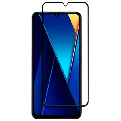 Protector de cristal templado Full Screen 3D para Xiaomi Redmi 13C 5G 4G, Poco M6 5G C65