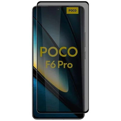 Protector Antiespía de Cristal Templado Xiaomi Poco F6 Pro 5G - Marca CROCOCASE