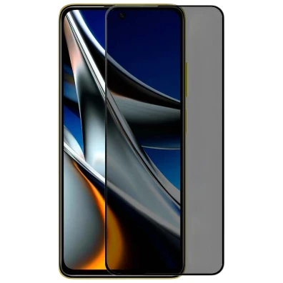 Protector de cristal templado Antiespía Xiaomi Poco X4 Pro 5G - Marca CROCOCASE