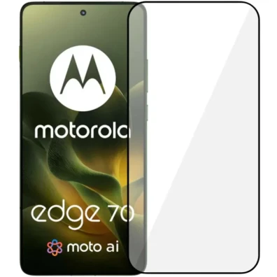 Protector de pantalla Motorola Edge 70 Full Screen 3D de cristal templado