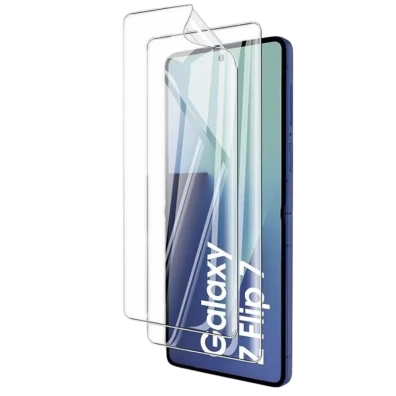 Protector de cristal templado para Samsung Galaxy Z Flip7 FE 5G Full Screen 3D