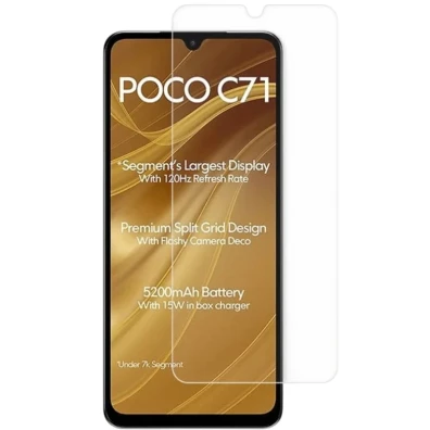 Protector de Cristal Templado Xiaomi Poco C71 Full Screen 3D - CROCOCASE
