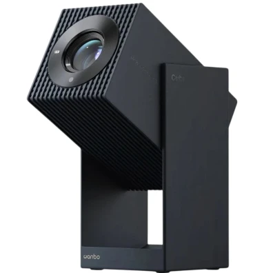 Proyector Wanbo Cube 2 Pro Black Blue - Cine Personal en Casa