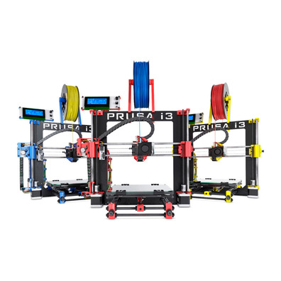 Impresora 3D Prusa i3 Hephestos Rojo