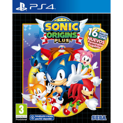 SONIC ORIGINS PLUS (INCLUYE 16 JUEGOS CLASICOS DE SONIC Y NUEVOS PERSONAJES)