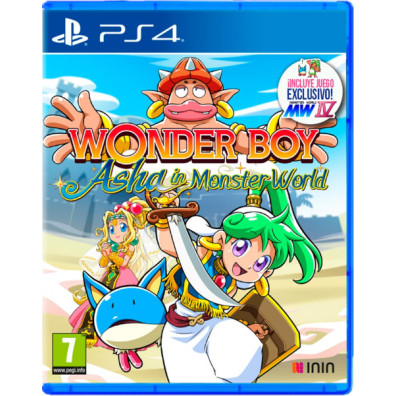 WONDER BOY ASHA IN MONSTER WORLD (INCLUYE MW IV)