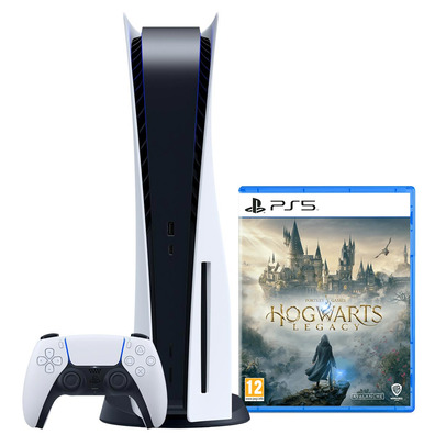 PS5 + DUALSENSE  + HOGWARTS LEGACY