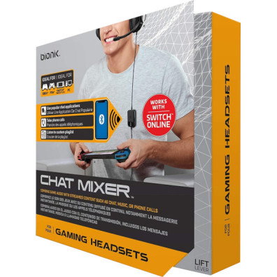 BIONIK CHAT MIXER GAMING HEADSET (PS4/XBX/XBO/NSW/LITE)