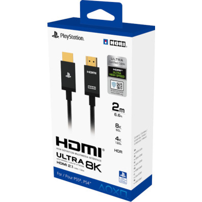 HORI CABLE HDMI ULTRA HIGH SPEED 8K (2M) (PS4)