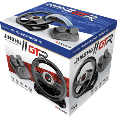 INDECA RACING WHEEL JINSHU II GTR (PS4/XBX/SWITCH/PC)