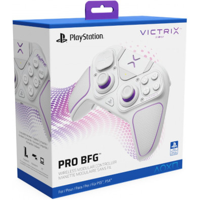 PDP VICTRIX WIRELESS MODULAR CONTROLLER PRO BFG WHITE (PS4)