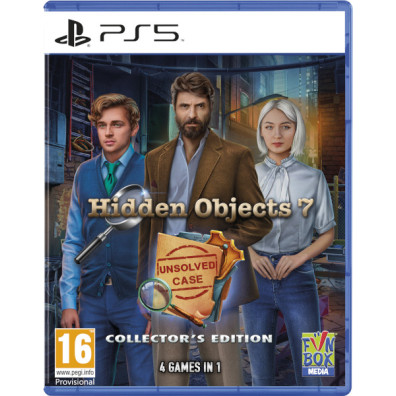 HIDDEN OBJECTS 7- UNSOLVED CASE COLLECTOR’S EDITION (4 GAMES IN 1)