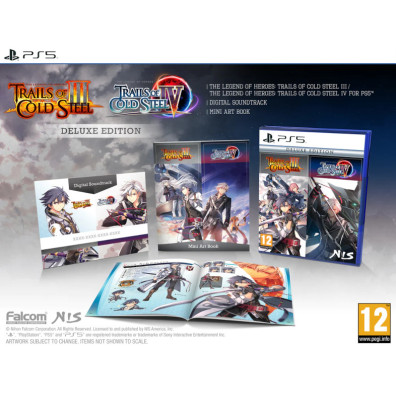 THE LEGEND OF HEROES: TRAILS OF COLD STEEL III+THE LEGEND OF HEROES: TRAILS OF COLD STEEL IV ED.DEL