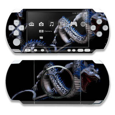 Skin Blue Dragon PSP 3000