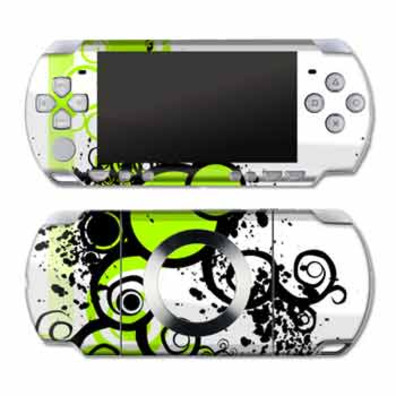 Skin Simply Green PSP Slim and Lite