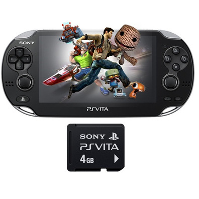 PSVita Wifi + Memoria 4 GB