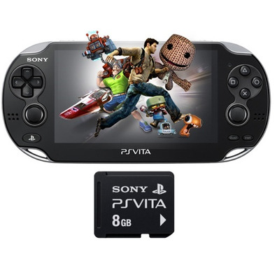 PSVita Wifi + Memoria 8 GB