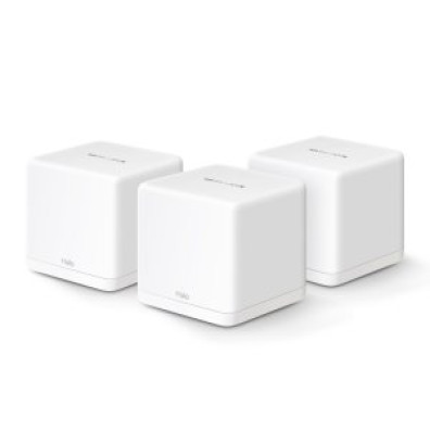 Puntos de Acceso Interior Mesh WiFi 6 Mercusys Halo H60X (3-Pack) - Kit de Tres Puntos de Acceso Interiores