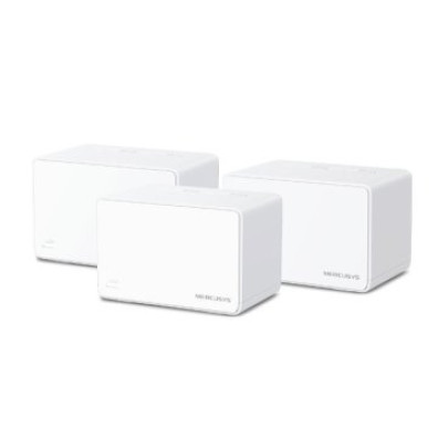 Punto de Acceso Interior Mesh Wifi 6 Mercusys Halo H80X (3-Pack) - Kit de Tres