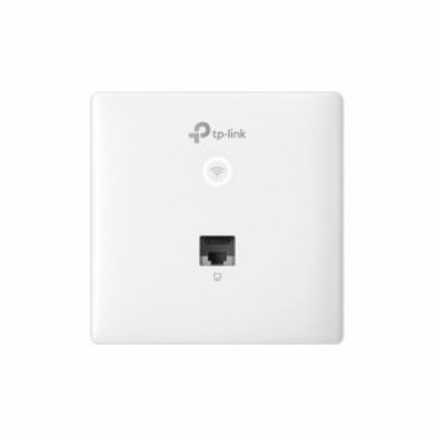 Punto de Acceso Interior WiFi TP-LINK EAP115-WALL 300MB 2,4GHz con Placa de Pared POE Pasivo