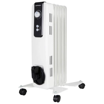 Radiador Orbegozo RH 1000 Blanco 1000W | Eléctrico de Aceite