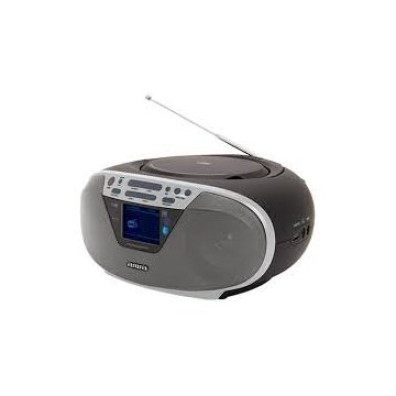 RADIO CD PORTABLE AIWA BOOMBOX BBTU-500DAB/BK BLUETOOTH NEGRO 6W RMS BT MP3 USB Y JACK 3.5mm