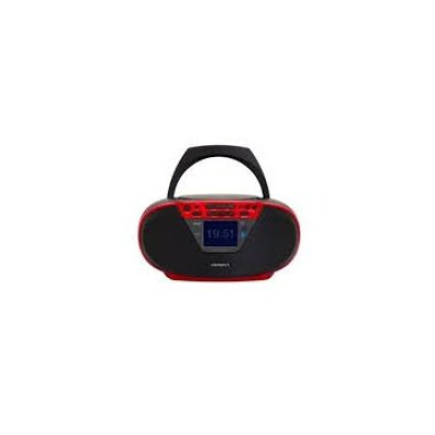 RADIO CD PORTABLE AIWA BOOMBOX BLUETOOTH ROJO 6W RMS BT MP3 USB Y JACK 3.5mm
