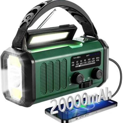 Radio de Emergencia Portable 20000 mAh
