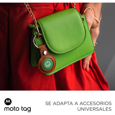 Rastreador GPS Motorola Moto Tag 2.0 Pack 4 Azul y Verde