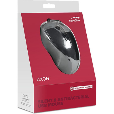 Ratón Axon Silent /Antibacterial Speedlink