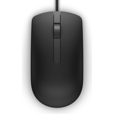 Ratón Dell Ms116, Usb, Con Cable, Negro, 1000 Dpi