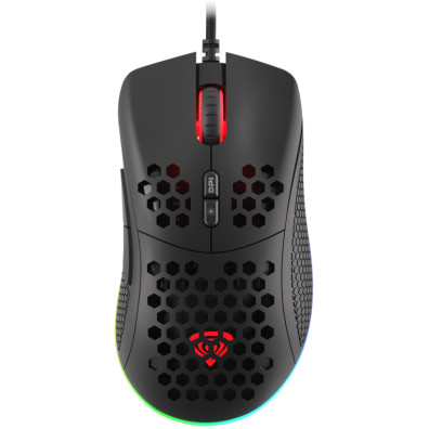 Ratón Gaming - GENESIS Krypton 555, USB Typ-A, 8000 ppp, Negro