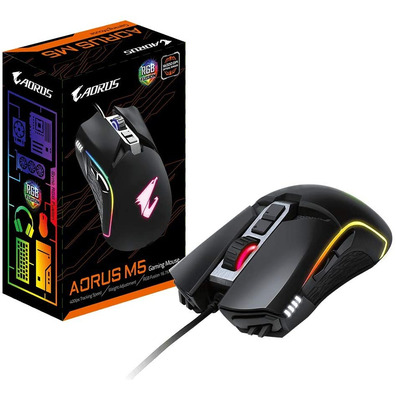 Ratón Gaming Gigabyte Aorus M5