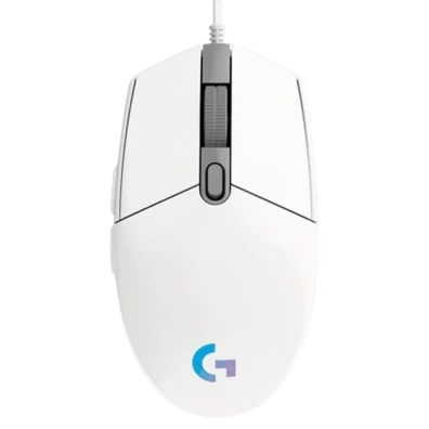 Ratón Gaming Logitech G102 Lightsync Blanco - 8000DPI