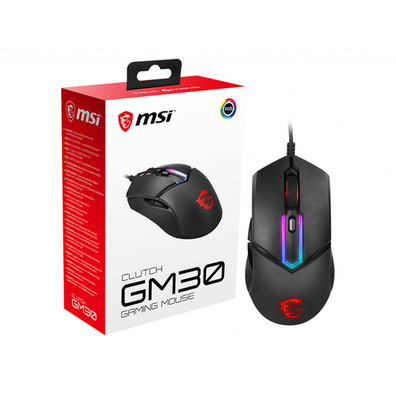 Ratón Gaming MSI GM30 6200 DPI