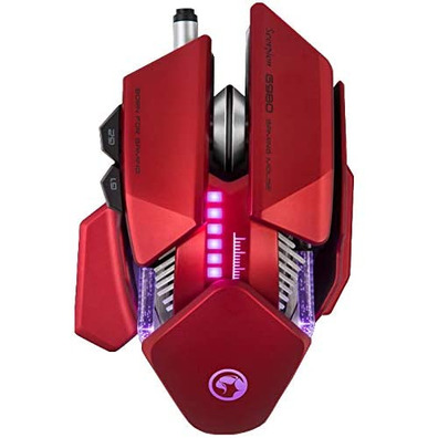 Ratón Gaming Scorpion G980RD 6000 DPI Rojo