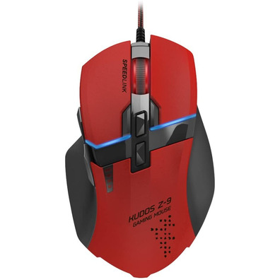 Ratón Gaming Speedlink Kudos Z-9 Red