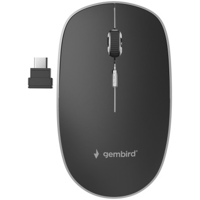 Ratón Gembird Musw-4bsc-01 Negro 1600 Dpi