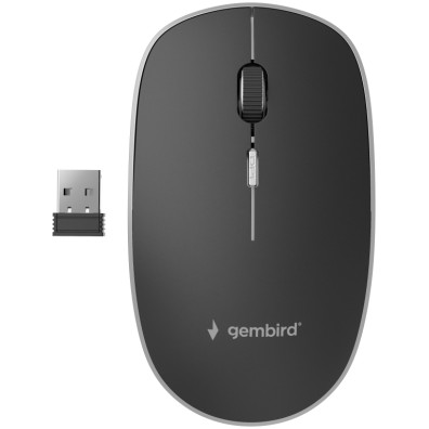 Gembird - Ratón Óptico Inalámbrico Gembird Color Negro Gb72800