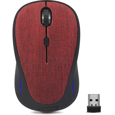 Ratón Inalámbrico CIUS De Speedlink Rojo